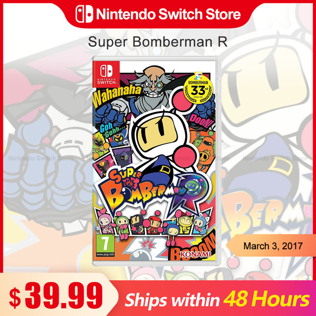 Game Nintendo Switch Super Bomberman, Nintendo Switch Games Multiplayer